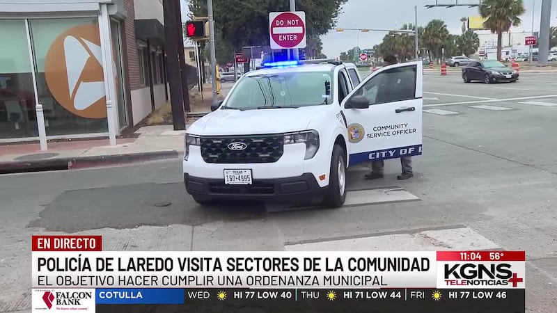 Policía de Laredo presenta la “Unidad de Servicio Comunitario”