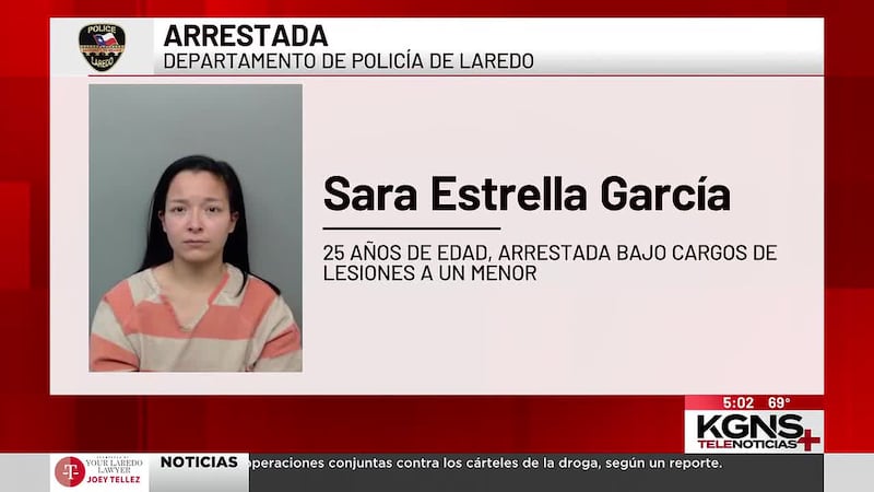 Arrestan a madre acusada de presunto abuso físico a su hijo