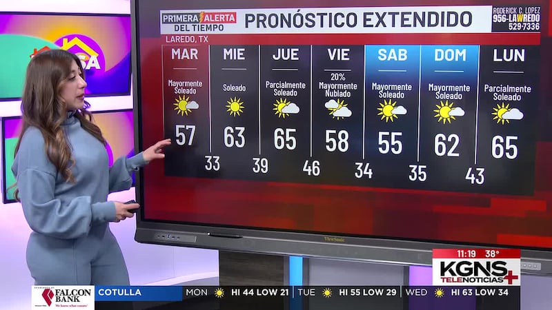 Frio extremo en Laredo