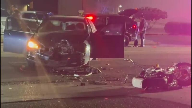 Accidente en Calton Road involucra a motociclista