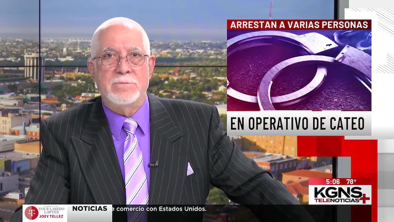 Arrestan a varias personas en operativo de cateo en Laredo
