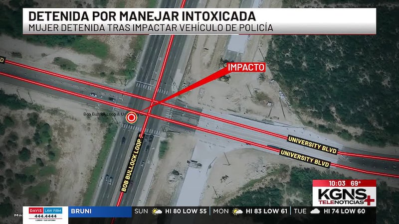 Mujer es detenida por manejar de manera intoxicada