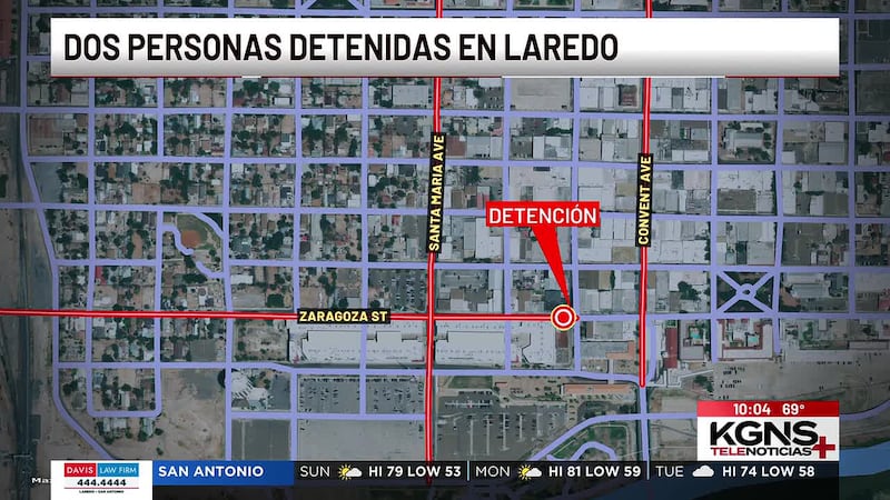 Dos personas detenidas en el centro de Laredo