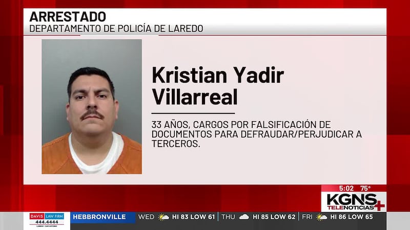 Arrestan a oficial de Bomberos del Condado de Zapata por falsificar justificante médico