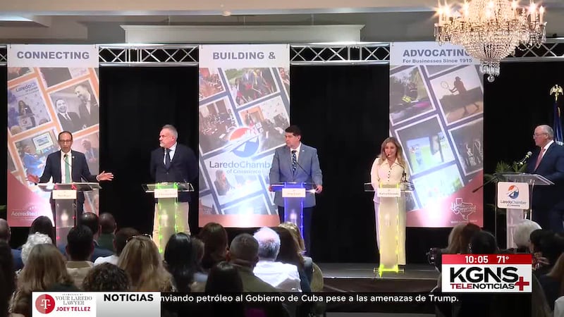 Debate entre candidatos demócratas a Juez del Condado de Webb