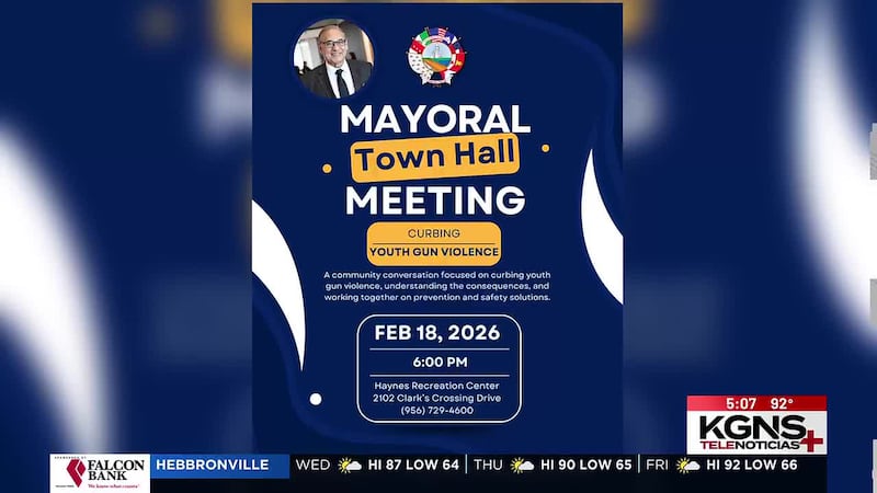 Alcalde de Laredo invita a junta en contra de la violencia juvenil