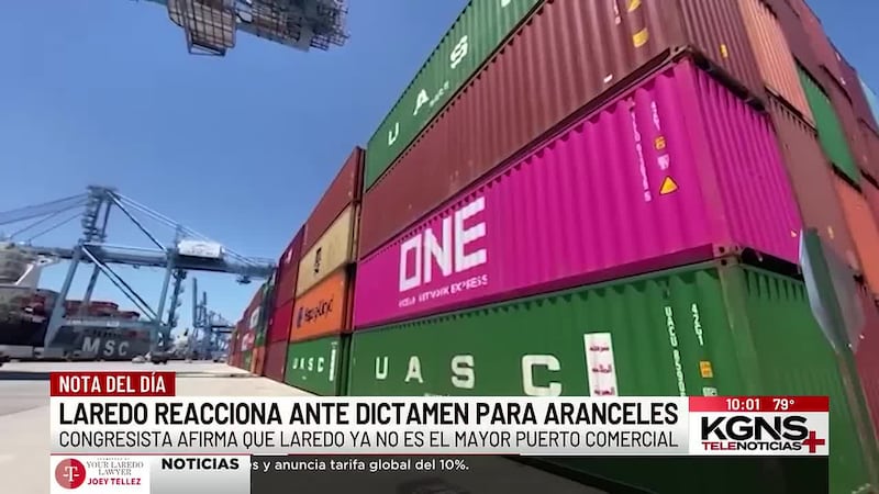 Reacciones en Laredo ante dictamen para aranceles del presidente Trump