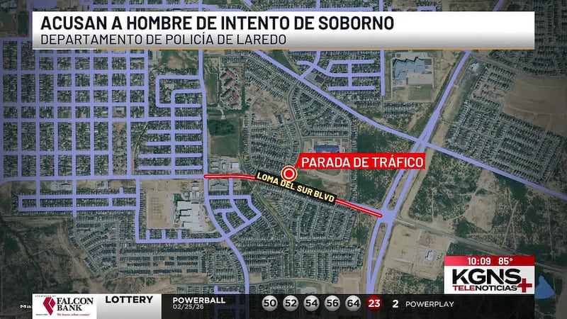 Hombre enfrenta cargos por intento de soborno para evitar el arresto