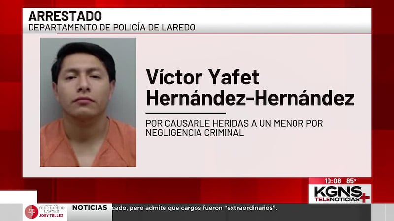 Bebé de 1 año lesionado tras ser atropellado en Laredo