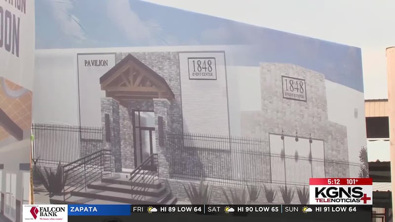 Continúa proyecto de renovación de 1848 Event Center