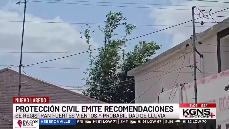 Emiten recomendaciones ante probabilidad de lluvias en Nuevo Laredo