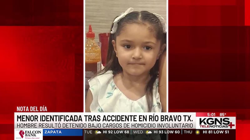 Identifican a menor fallecida tras accidente en Río Bravo; Detienen al presunto sospechoso