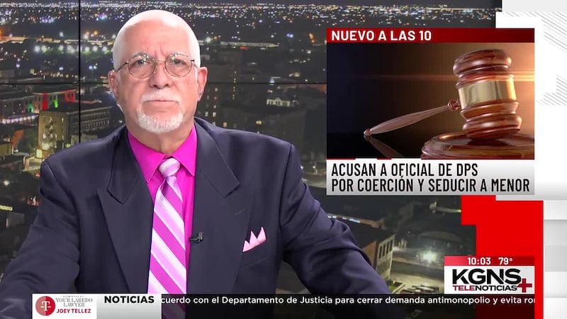 Acusan a oficial de DPS de Laredo por coerción y seducción de un menor