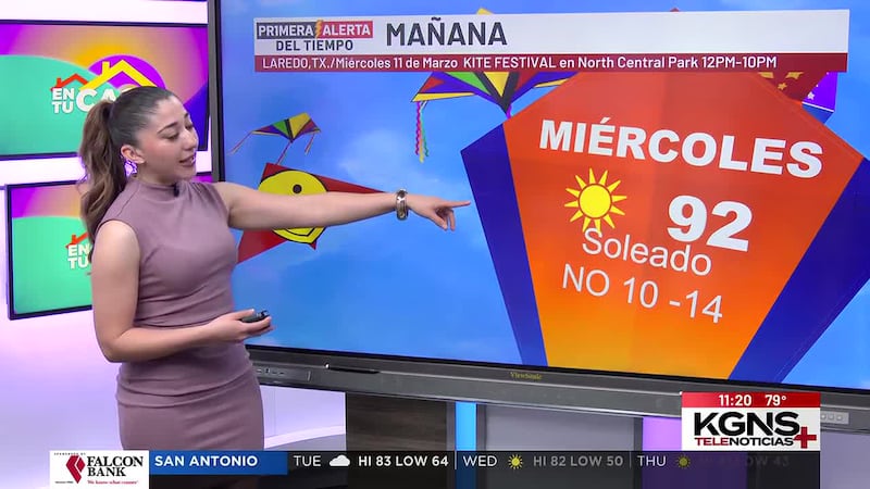 Martes nublado en Laredo