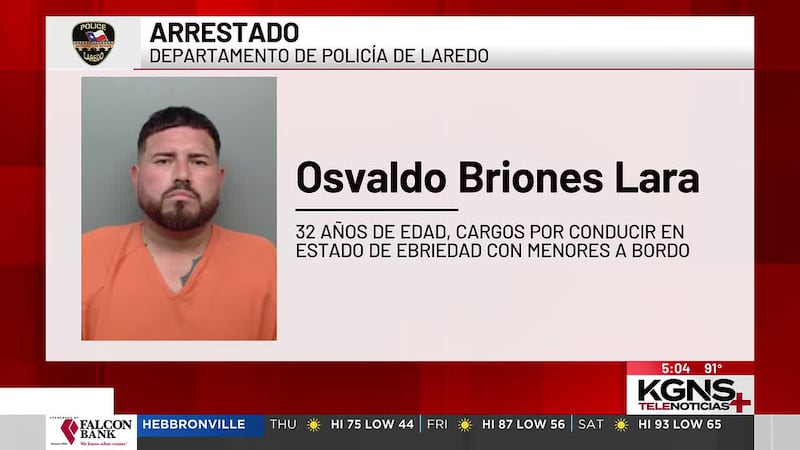 Arrestan a conductor en presunto estado de ebriedad con dos menores a bordo del vehículo