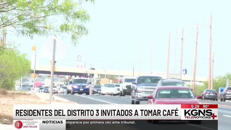 Invitan a tomar café a residentes del Distrito 3 de Laredo
