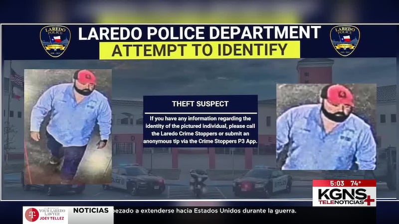 Ubican a presunto sospechoso de robo en Laredo