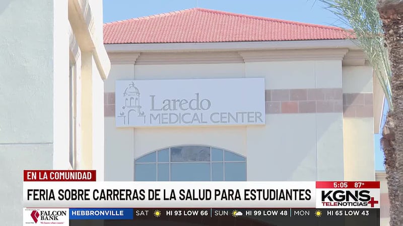 Realizan feria sobre carreras de la salud para estudiantes en Laredo