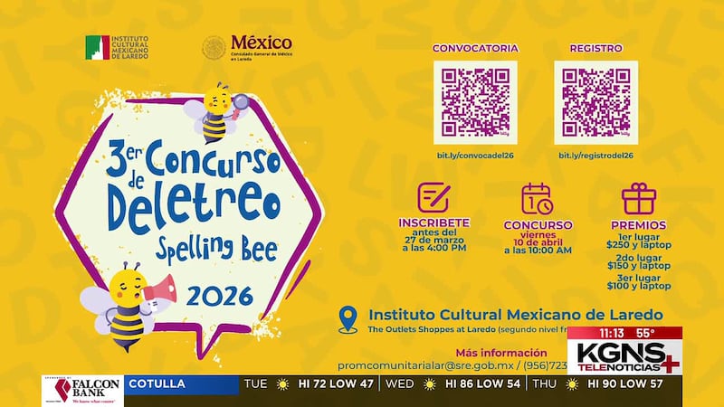 Consulado Mexicano invita a concurso de deletreo