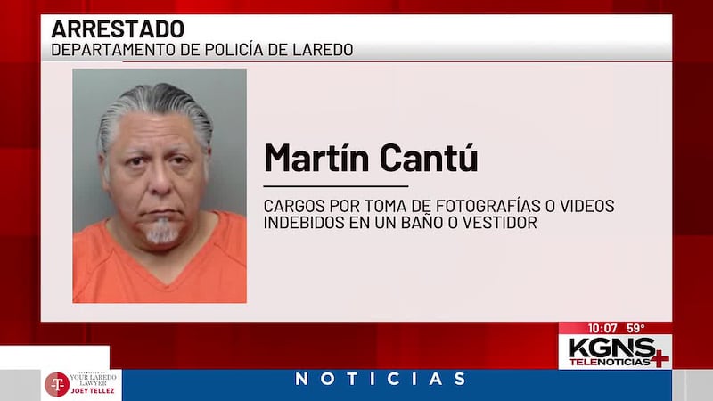 Arrestan a hombre por presuntamente grabar video indebido