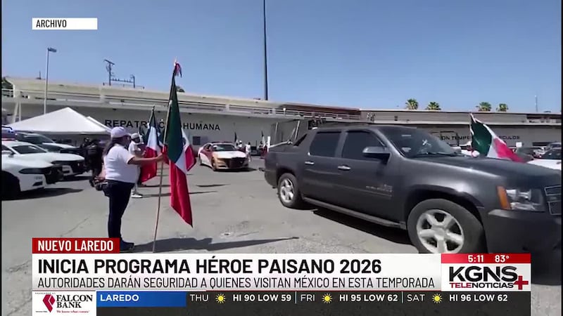 Inicia programa “Héroe Paisano 2026” en Nuevo Laredo
