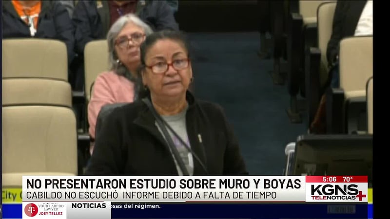 Laredenses se oponen al muro fronterizo en junta de cabildo