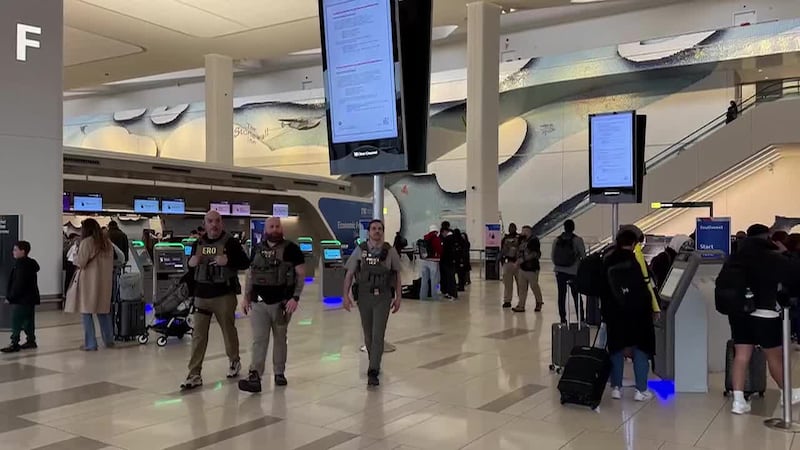Laredenses reaccionan al despliegue de agentes de ICE en aeropuertos de Estados Unidos
