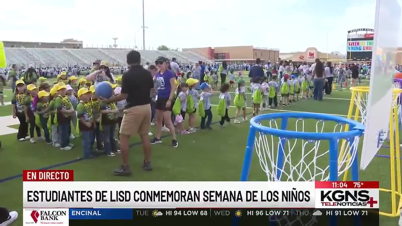 Estudiantes de LISD conmemoran Semana de los Niños