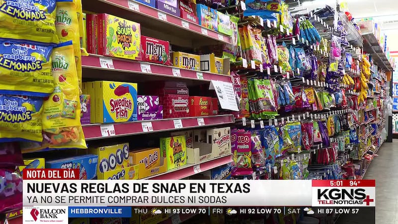 Texas restringe uso de estampillas SNAP para comprar dulces y sodas