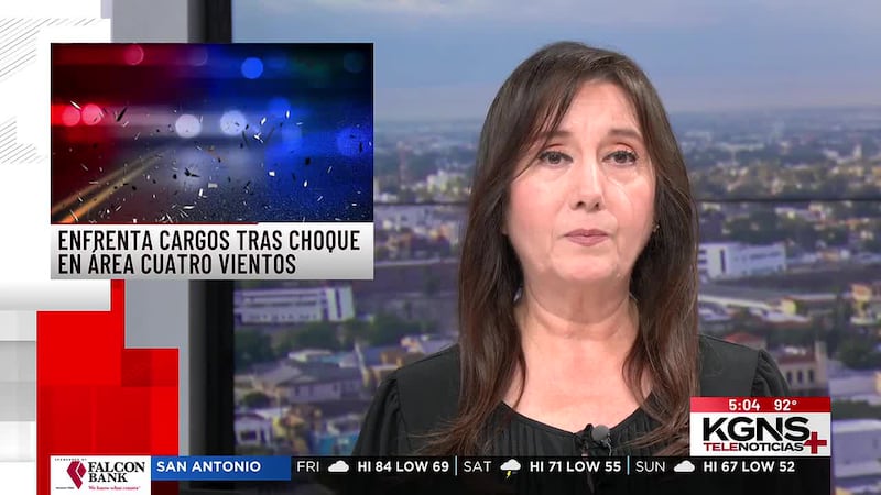 Conductor hospitalizado en San Antonio tras choque en el sur de Laredo; enfrenta múltiples cargos
