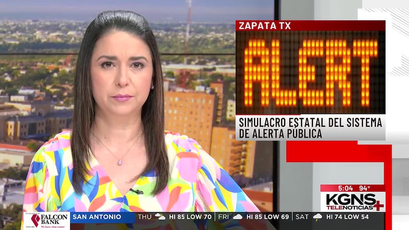 Simulacro del sistema de alerta pública en Zapata este jueves