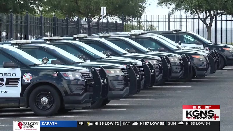 División de la Policía de Laredo se traslada al aeropuerto