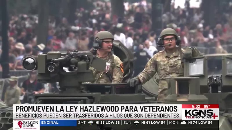Promueven ley Hazlewood para veteranos en Texas
