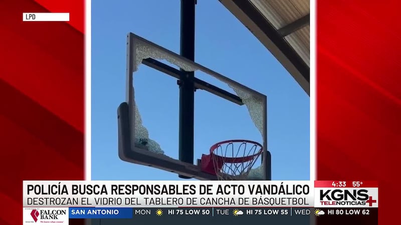 LPD busca información tras vandalismo en cancha de básquetbol