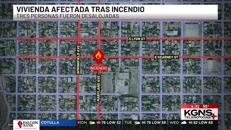 Bomberos controlan incendio en vivienda en 2800 de Maryland