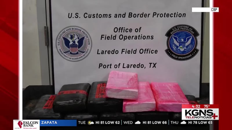 CBP incauta más de 1.3 millones de dólares en drogas en puentes de Laredo