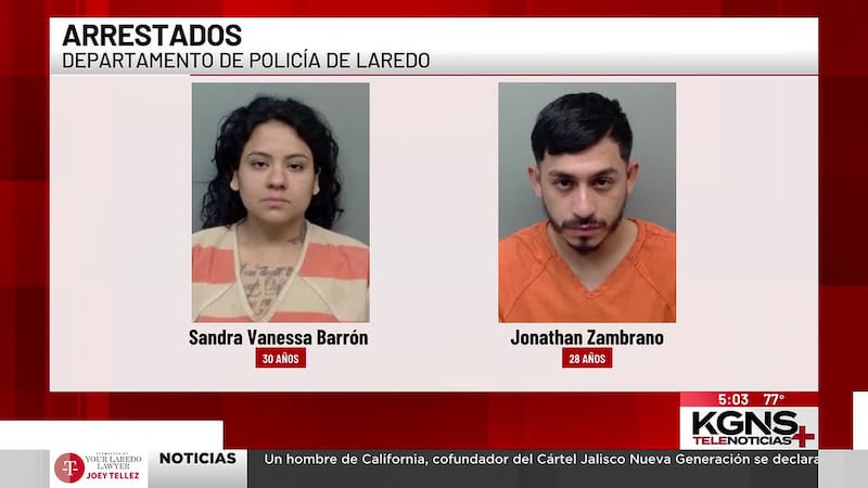 Pareja enfrenta cargos por presunta posesión de drogas y poner en peligro a menor