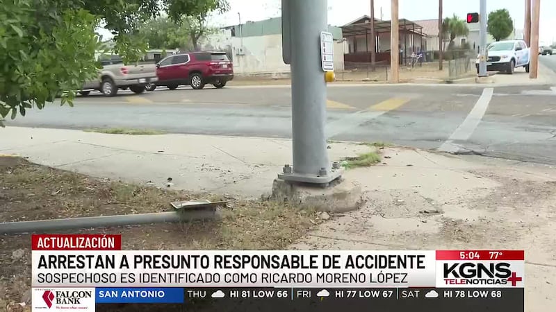 Arrestan a presunto responsable de accidente en la calle Guadalupe