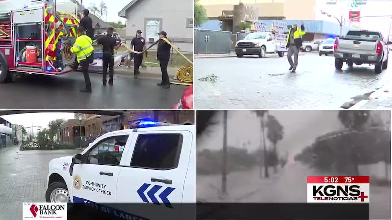 Lluvia intensa deja incidentes en Laredo
