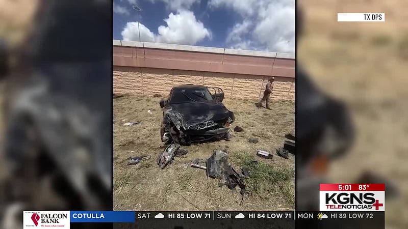 Mujer en estado crítico tras volcadura que provocó el cierre de carriles en Loop 20 y McPherson