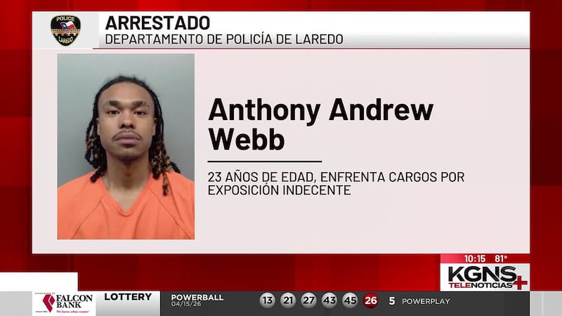 Arrestan a hombre por presunta exposición indecente en autoservicio en Laredo