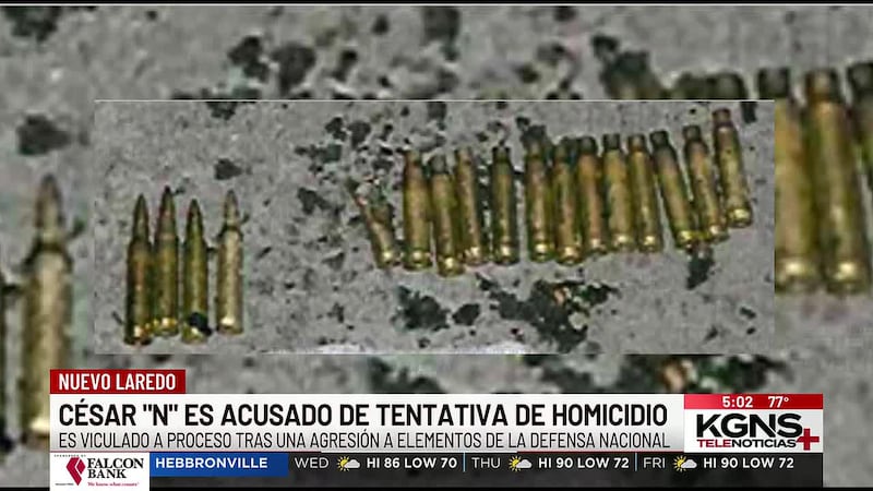 Vinculan a proceso a sospechoso de agresión a elementos de la Defensa Nacional en Nuevo Laredo