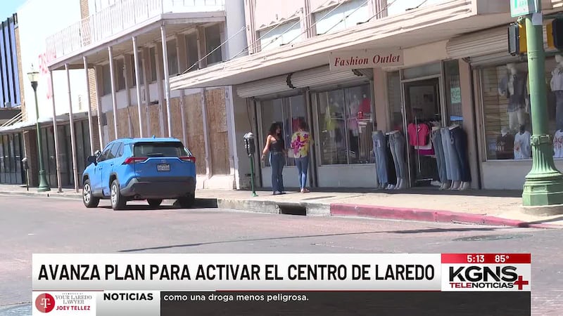 Avanza plan para activar el centro de Laredo