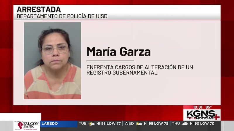 Arrestan a asistente de maestro de UISD acusada de alterar registros escolares