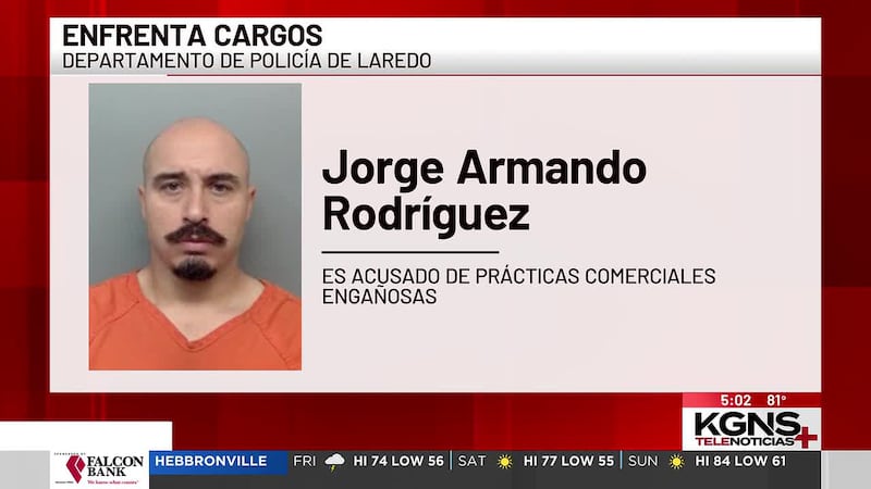Hombre enfrenta cargos por estafa en proyecto de construcción en Laredo