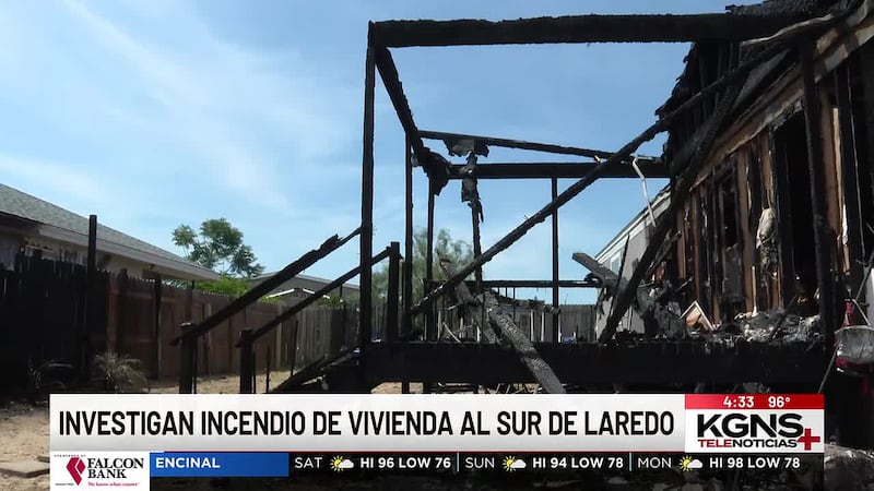 Incendio daña vivienda móvil al sur de Laredo