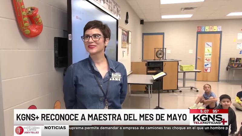 Nombran a Monique Godines como Maestra del Mes
