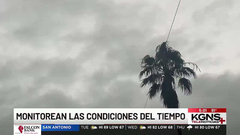 Bomberos de Laredo monitorean sistema de mal tiempo