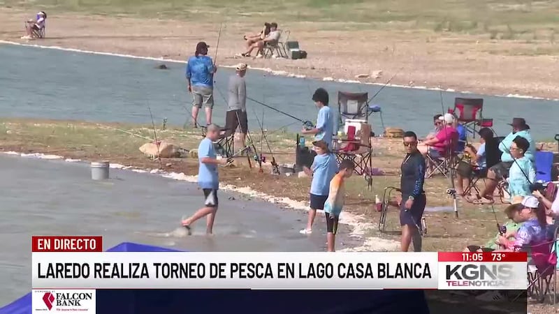 Laredo realiza torneo de pesca en Lago Casa Blanca