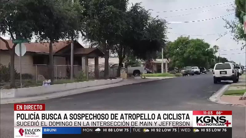 Buscan a sospechoso de atropellar a ciclista al oeste de Laredo